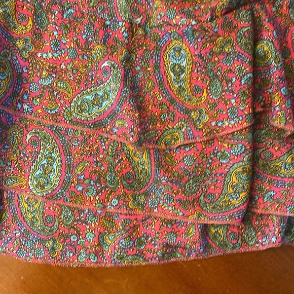 Bohemian Small Paisley Dress Flowy - Picture 5 of 9
